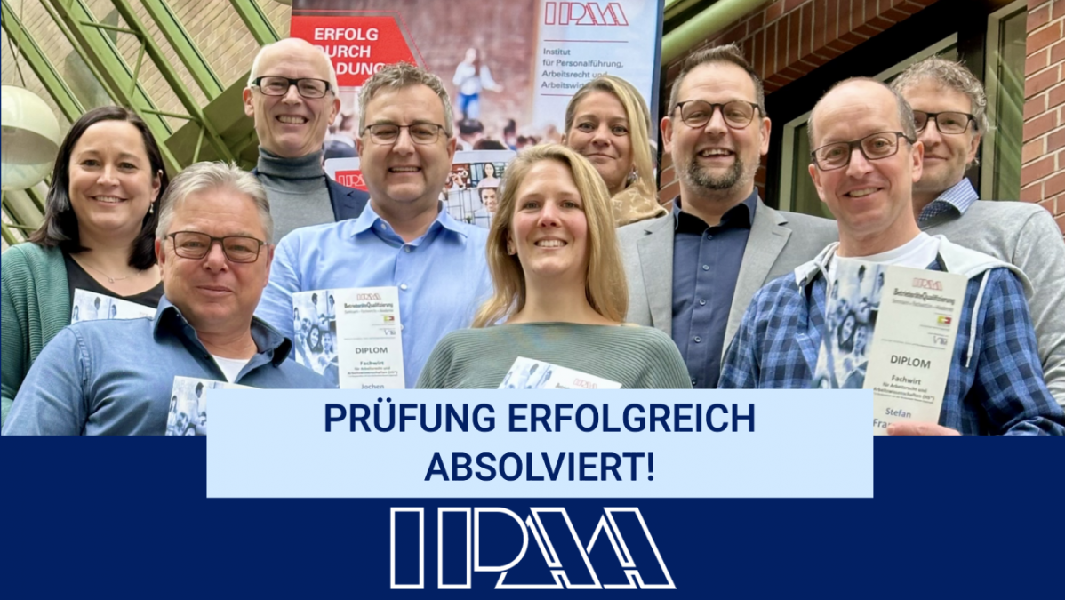 Erfolgreiche Prüflinge der Fachwirtinnenausbildung 2025