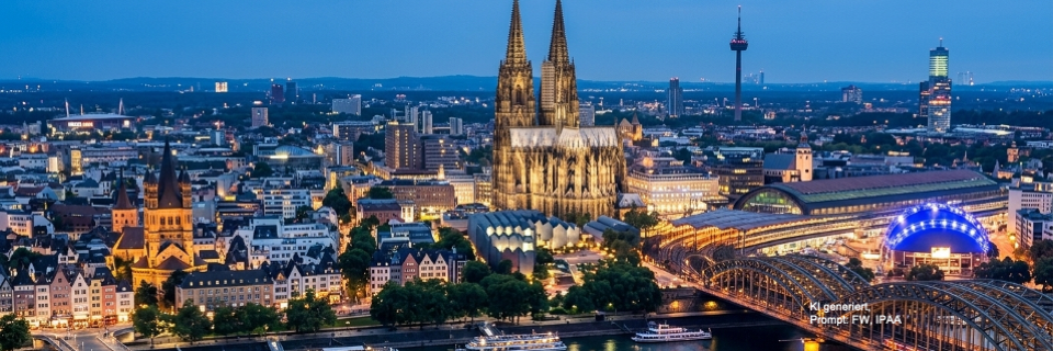 Die Stadt Köln KI generiert