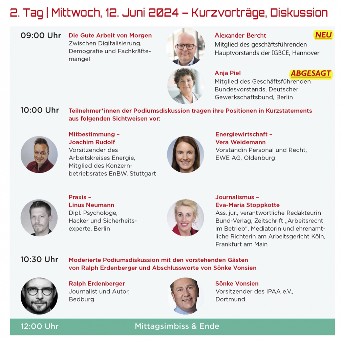 Programmheft der IPAA-Schulungstage 2024 - Seite 3