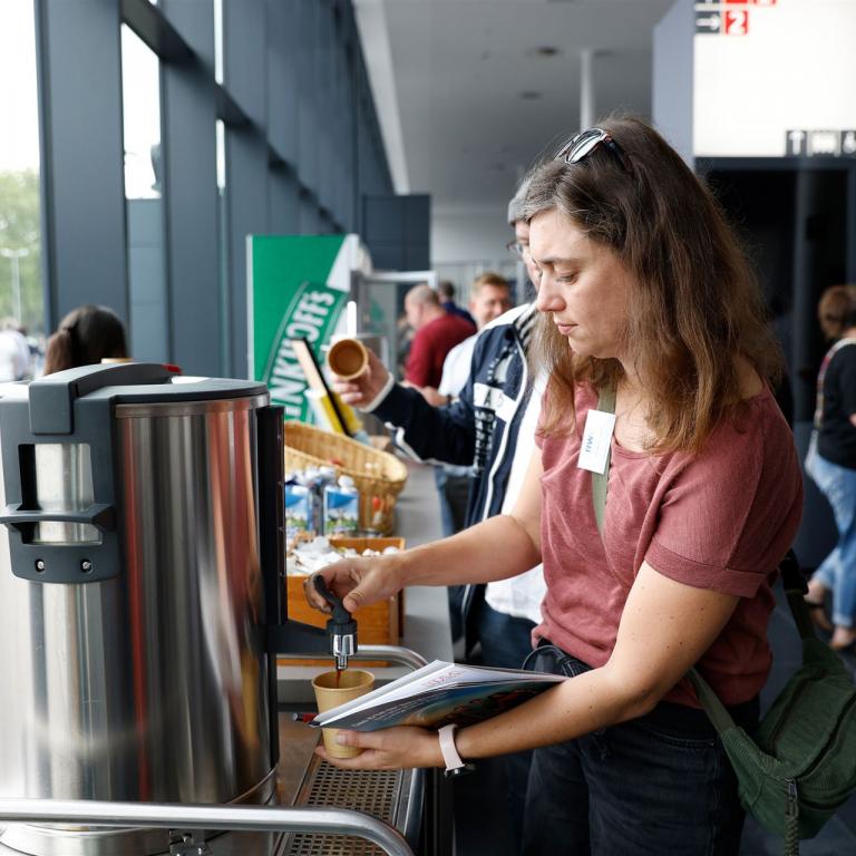 Schulungstage-Teilnehmende in der Pause