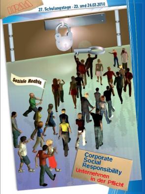 Plakat der IPAA-Schulungstage von 2010