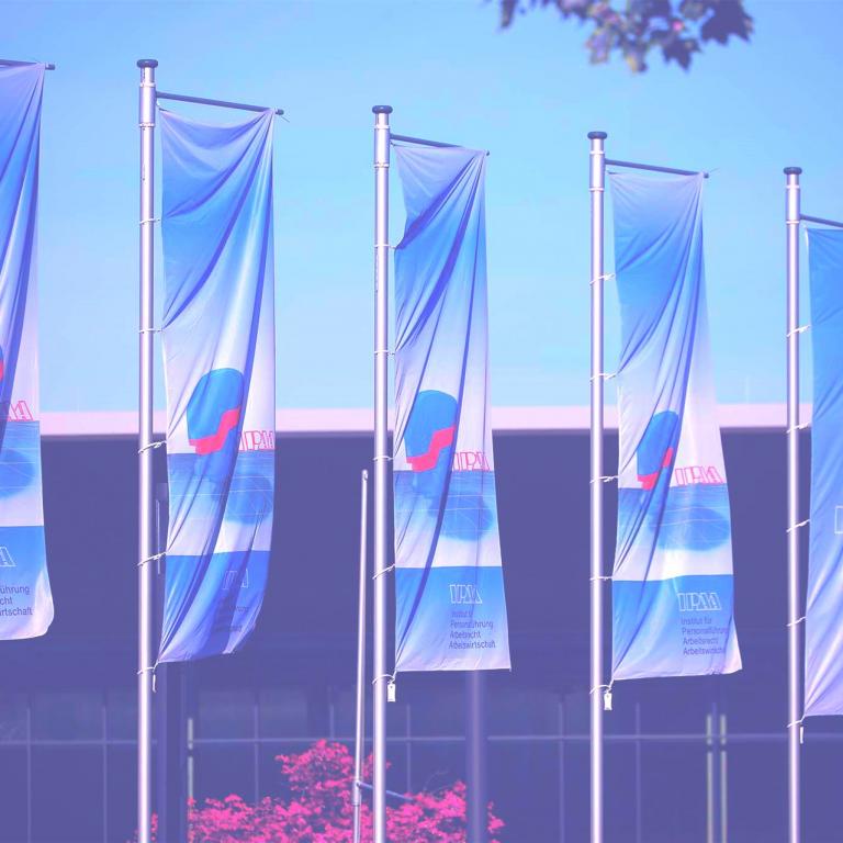 IPAA-Fahnen im Wind